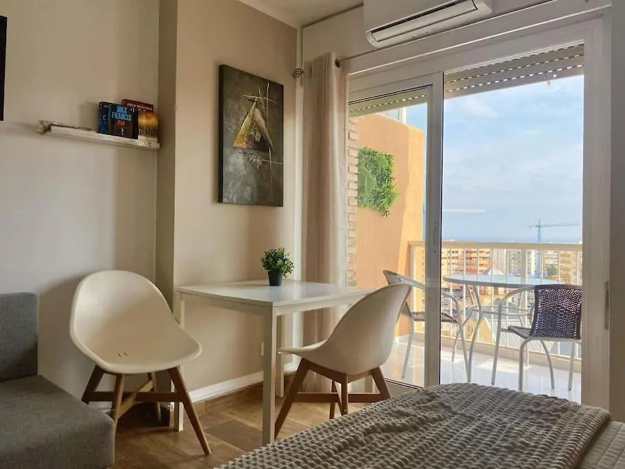 Malabiz Home Piscina Terraza Con Vistas Y Playa Benalmádena Apartmán